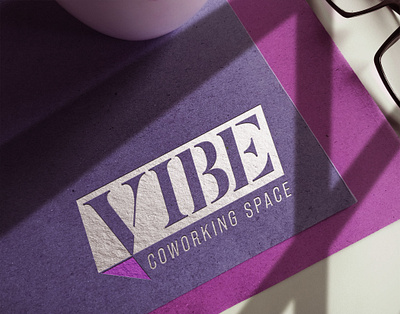 Vibe Coworking Space brand branding design graphic design logo logo design vibe