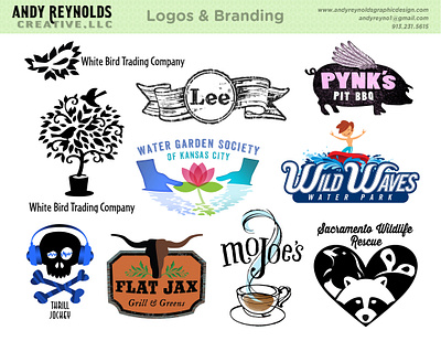 Logos and Branding branding design illustration logo design
