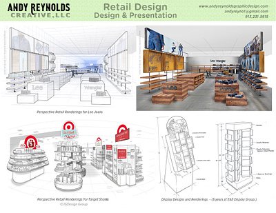 Retail Rendering and Design digital rendering point of purchase displays retail rendering store fixtures