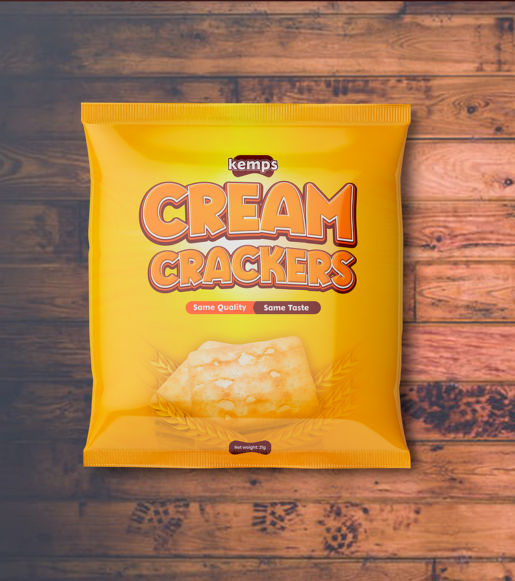 Kemps' Cream Crackers Package redesign by CHINONSO on Dribbble