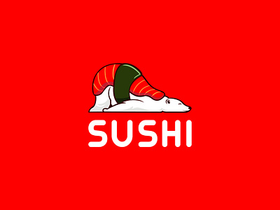 SUSHI app branding design graphic design icon illustration logo minimal ui vector