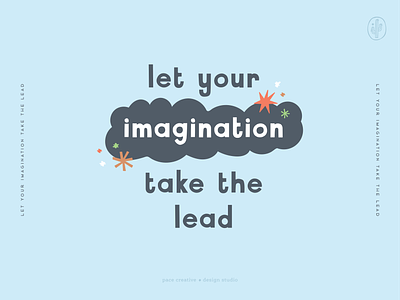 Let Your Imagination take the Lead design font graphic design hand drawn font handlettering handwritten font sans serif type typography