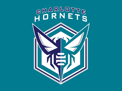 charlotte hornets - buzz city social by s. hardican on Dribbble