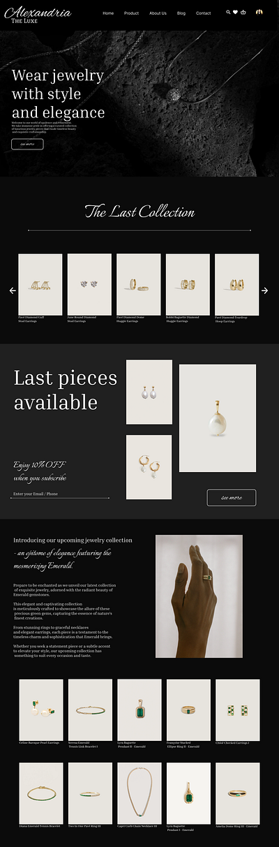 jewelry web app branding design graphic design illustration logo typography ui ux vector