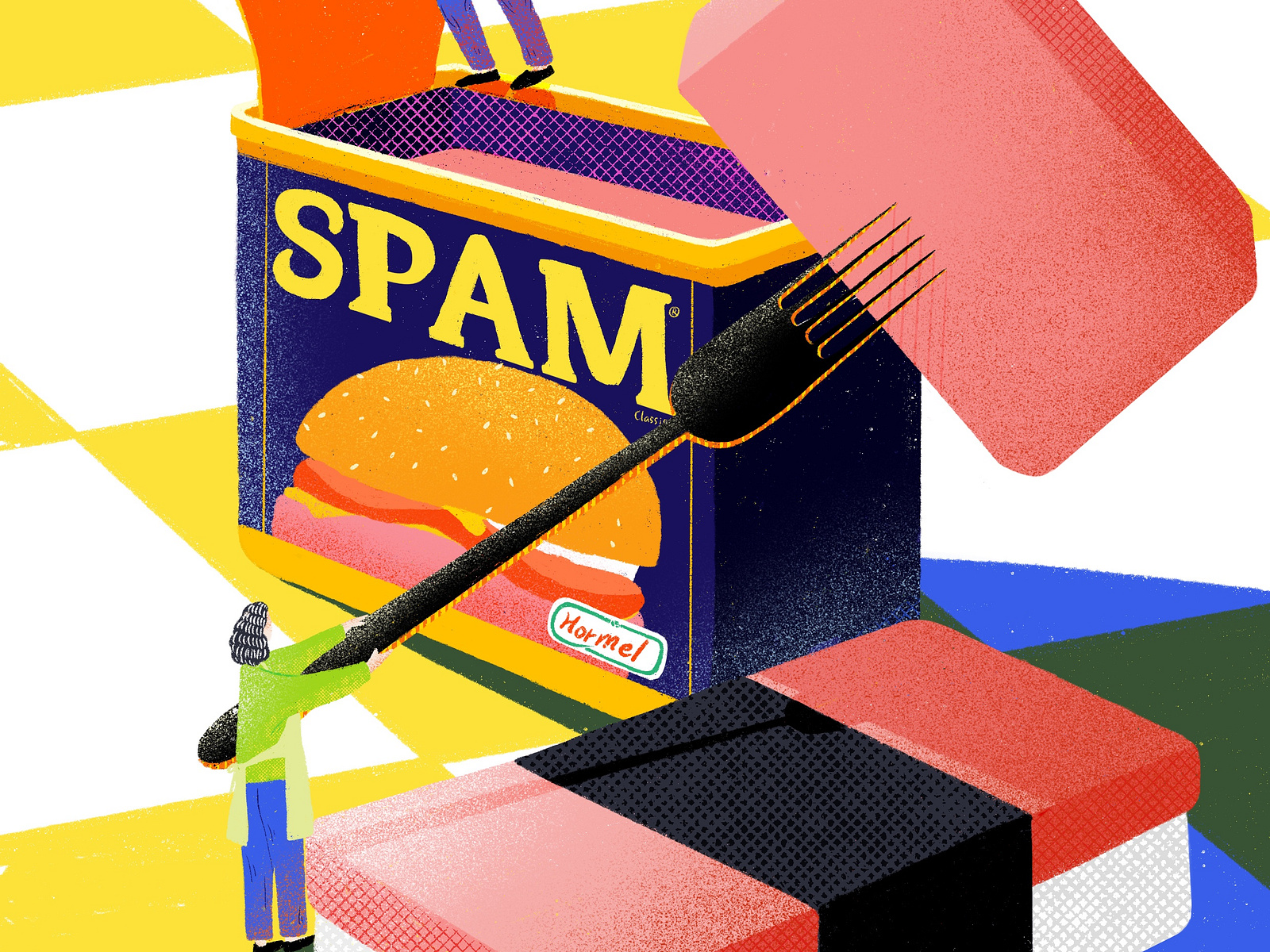 Spam By Xinping Li On Dribbble