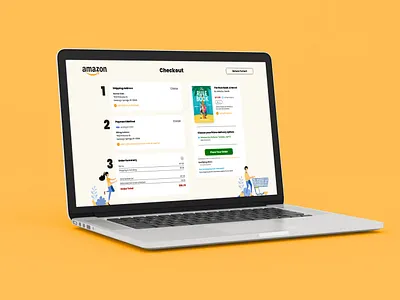 Amazon Checkout Redesign amazon checkout dailyui design ui ux web design website