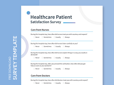 Healthcare Patient Satisfaction Survey Free Google Docs Template analysis audit check docs free google docs templates free template free template google docs google google docs health inquiry inspection medical print review survey surveys template templates word