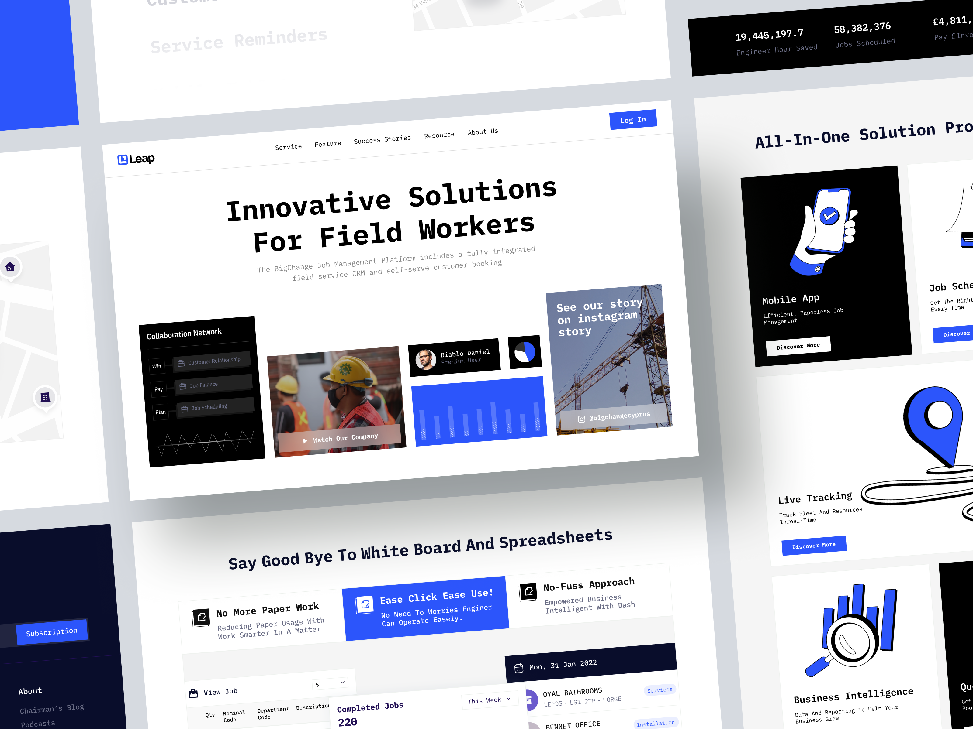 CRM - Website Design analytics clean crm crm landing page crm platform dashboard landing page landing page design minimal product landing page saas sales web design website design
