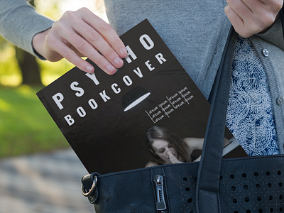 Psycho book cover design book cover book cover design book covers branding design graphic design illustration kdp logo psycho book cover design ui