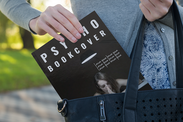 Psycho book cover design by sharmin_designs on Dribbble