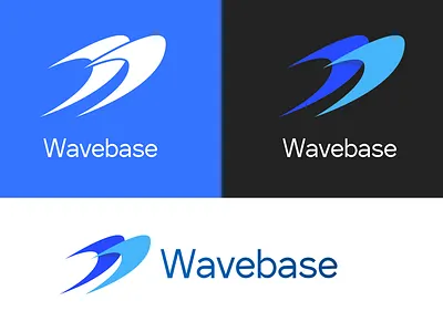 wavebase logo art branding color design graphic design illustration logo website