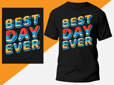 TYPOGRAPHY DAY T-SHIRT DESIGN creative design customized t shirt design graphic design illustration illustrator tshirt design t shirt t shirt design typography typography design typography t shirt