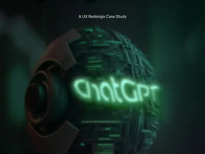 ChatBot Redesign ai chatbot ui ux