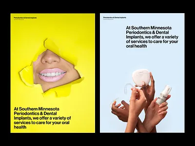 posters clean clinic dental design logo medical poster white