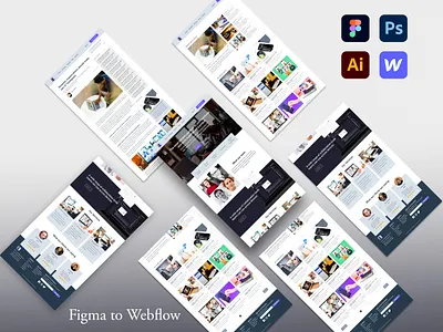 Teamgress Case Study - Figma to Webflow branding design dynamic website figma homepage homepage ui design landing page logo ui uiux design web design webflow