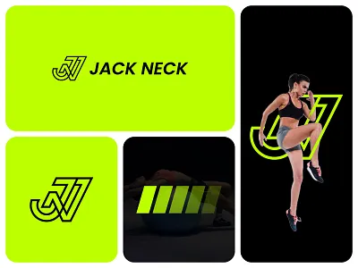 J and N Letter Monogram Logo for Fitness and Sports Brand `brand guidelines a b c d e f g h i j k l brand identity brand mark branding colorful creative design fitness graphic design j and n letter logo logo icon logo inspirations logo mark m n o p q r s t u v w x y z minimal modern monogram sports brand