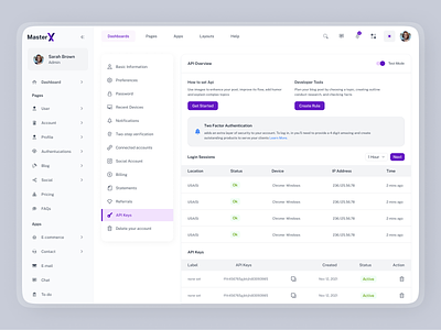 API key management account settings admin panel analytics api api app api key api management clean component dashboard design system keys management minimal product design traffic ui ui design ux visual design