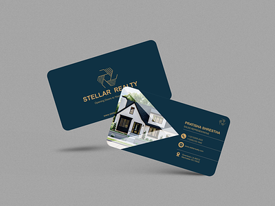 Real estate business card (concept) branding business card design business card designs card design design graphic design icon illustration logo