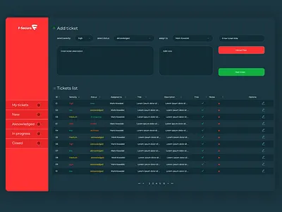 F-Secure aplication app appdesign design ui ux web webapp webdesign