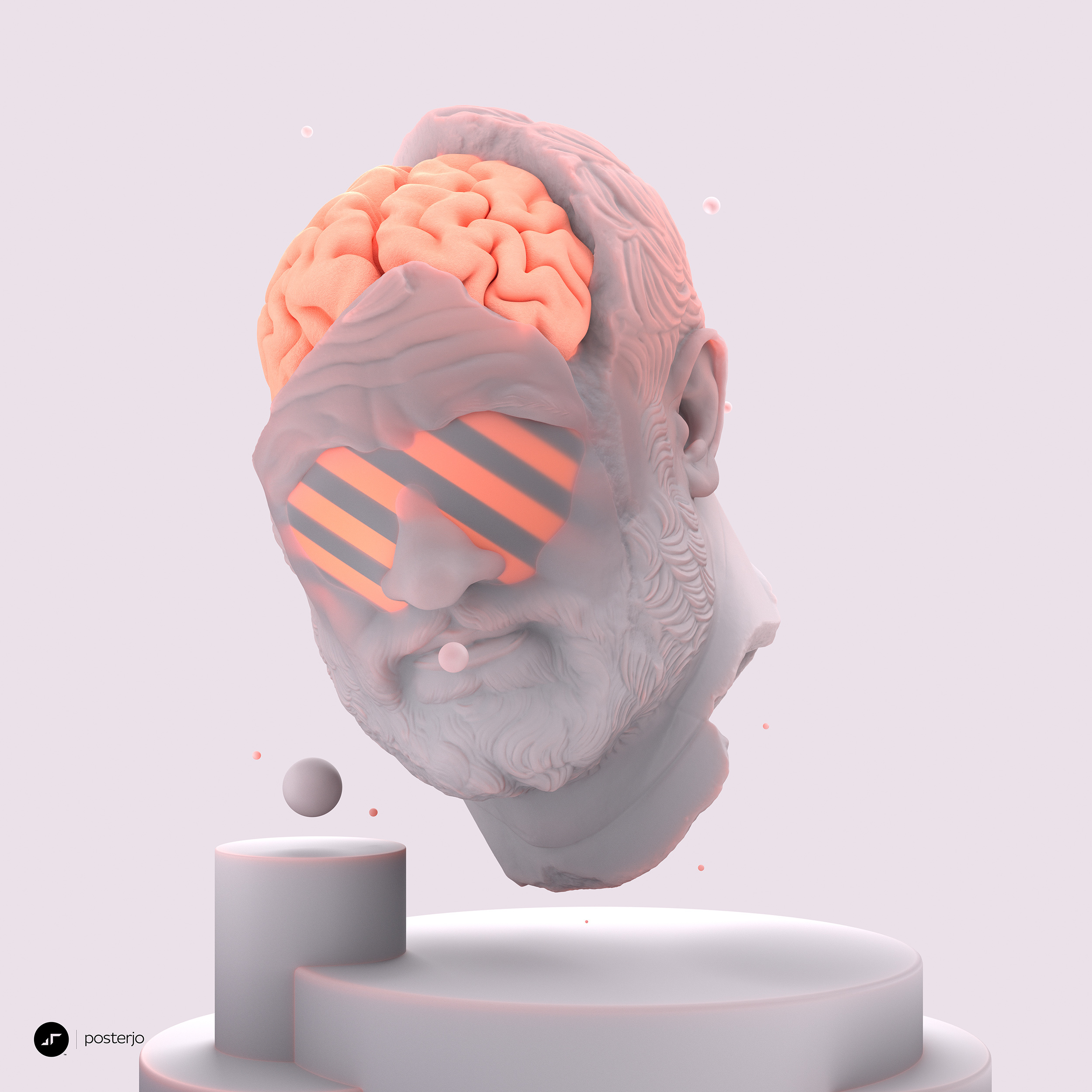 newgen posterjo #147 3d blender cinema4d joansterjo octane posterjo render rendering