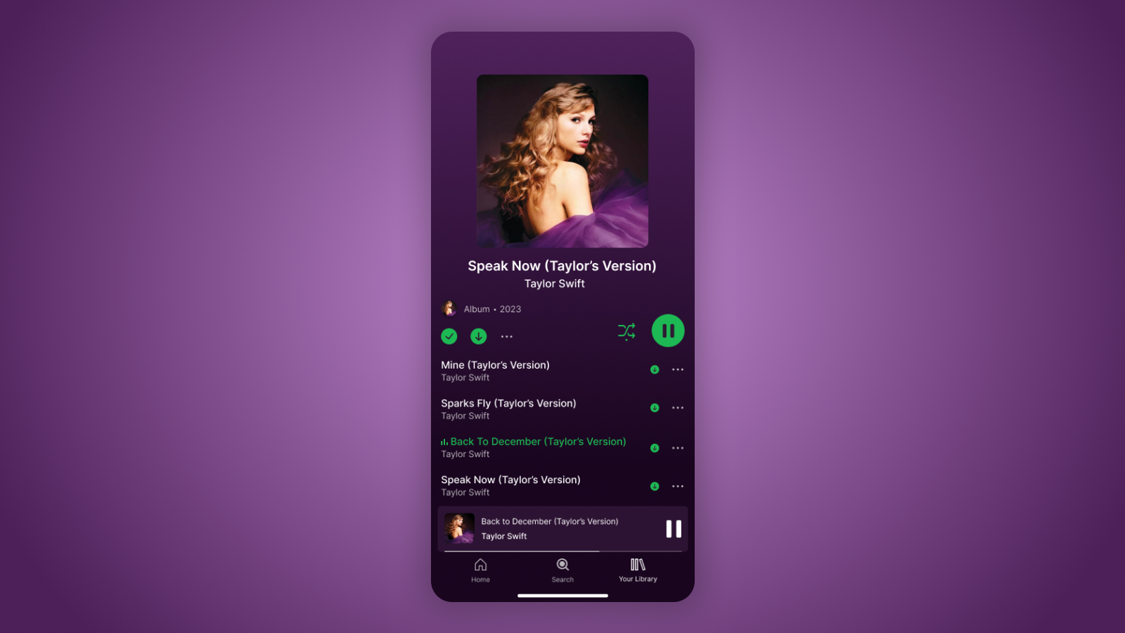 Spotify Album Page by Anush Nepal on Dribbble