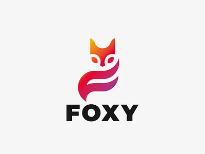 Foxy concept design fox logo