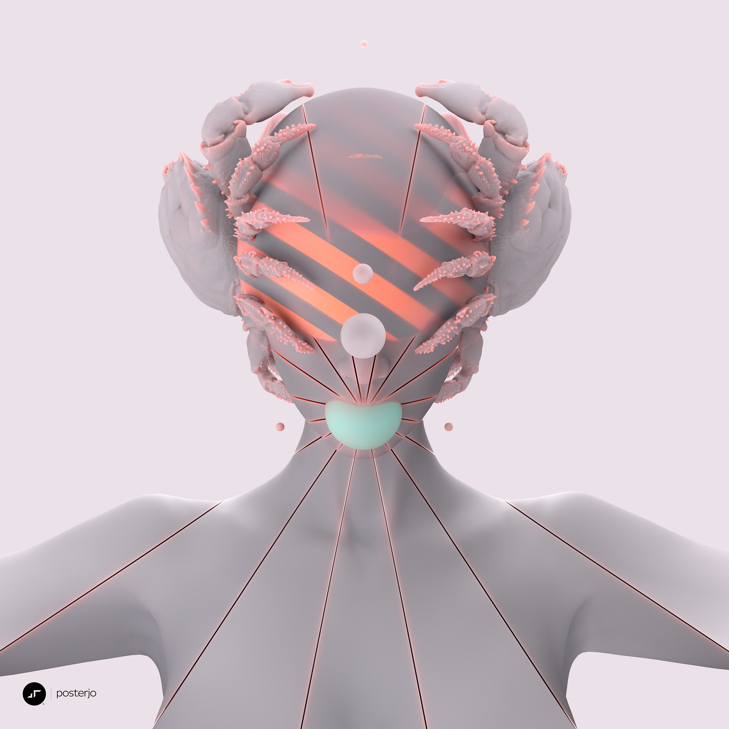 newgen posterjo #151 3d blender c4d joansterjo octane posterjo princess leia render