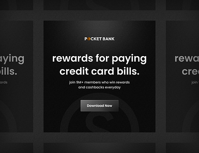 Credit Card Bill Payment App Poster [concept] branding graphic design