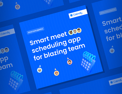 Smart Meet Scheduling App Poster [concept] branding graphic design