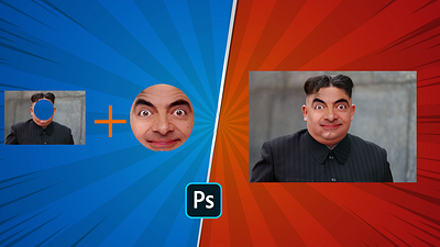 How to Swap Face in Photoshop | Change Face / Morph Face / Swap branding design facebook cover graphic design illustration photomanipulation photoshop swapface