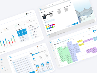 Sport Planner app saas ui ui design webapp