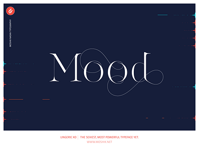 Lingerie XO The Sexiest Most Powerful Typeface Yet by Moshik