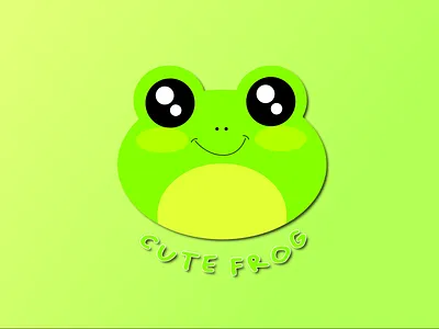 Cute Frog Animal 2d 3d animal animation art character design digital art drawing graphic design illustration logo vector