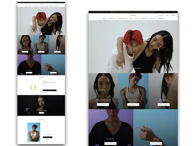 Redesign the website for KINKO STORE design ui website design