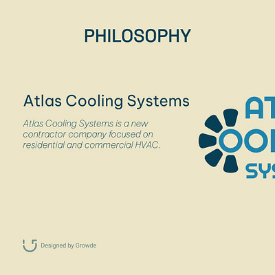 Logo Concept Atlas Cooling Systems adobeillustrator desainlogoindonesia desainlogosurakarta design growdeindonesia growdelogo illustration logo modernlogo
