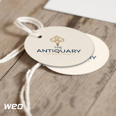 LOGO THE ANTIQUARY branding design graphic design logo