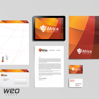 BRAND IDENTITY ÁFRICA SEGUROS branding design graphic design logo