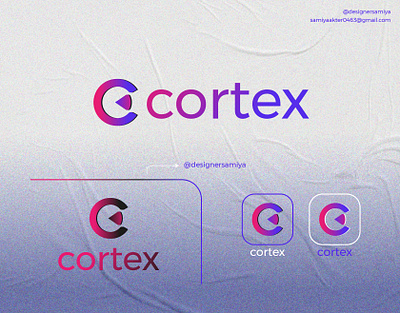 Letter C Logo | Cortex Logo animation best logo brand identity branding graphic design letter c logo logo logo design modern logo motion graphics