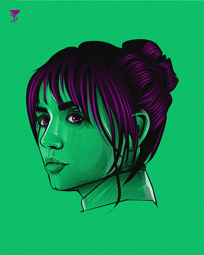 Ana De Armas adobe illustrator anadearmas design illustration