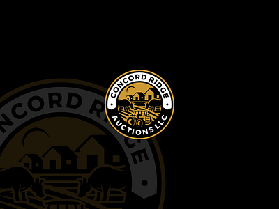 Concord Ridge Auctions LLC Logo Design logo