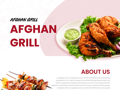 Afghan Grill design graphic design portfolio ui uiux ux web design webdesign webdevelopment