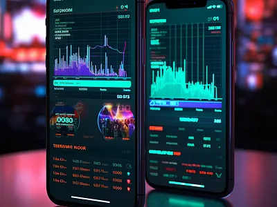【申焯栢ai設計作品】Mobile Crypto exchange v1 ai ai art branding design graphic design illustration midjourney ui 申焯栢