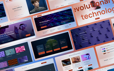 Technology Business website designs: Webflow template Nebula about app business company consulting design home interactions landing page modern product saas services software startup technology template ui webflow website