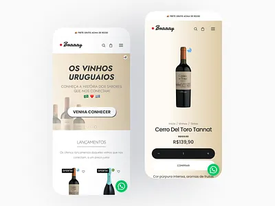 Braaay: wine a craft beer e-commerce store bottle branding craft beer e commerce elegant store vineyard wine wine glass winery wineshop winestore woocommerce