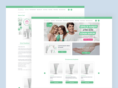 E-Commerce Homepage design designer designs flat ui ux