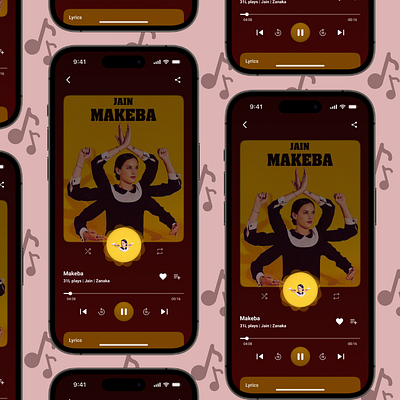 Plugin Music App UI dailyui design figma musicapplication ui