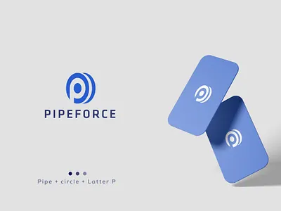 P pipe logo branding design graphic design illustration logo p paipe logo sakibart vector
