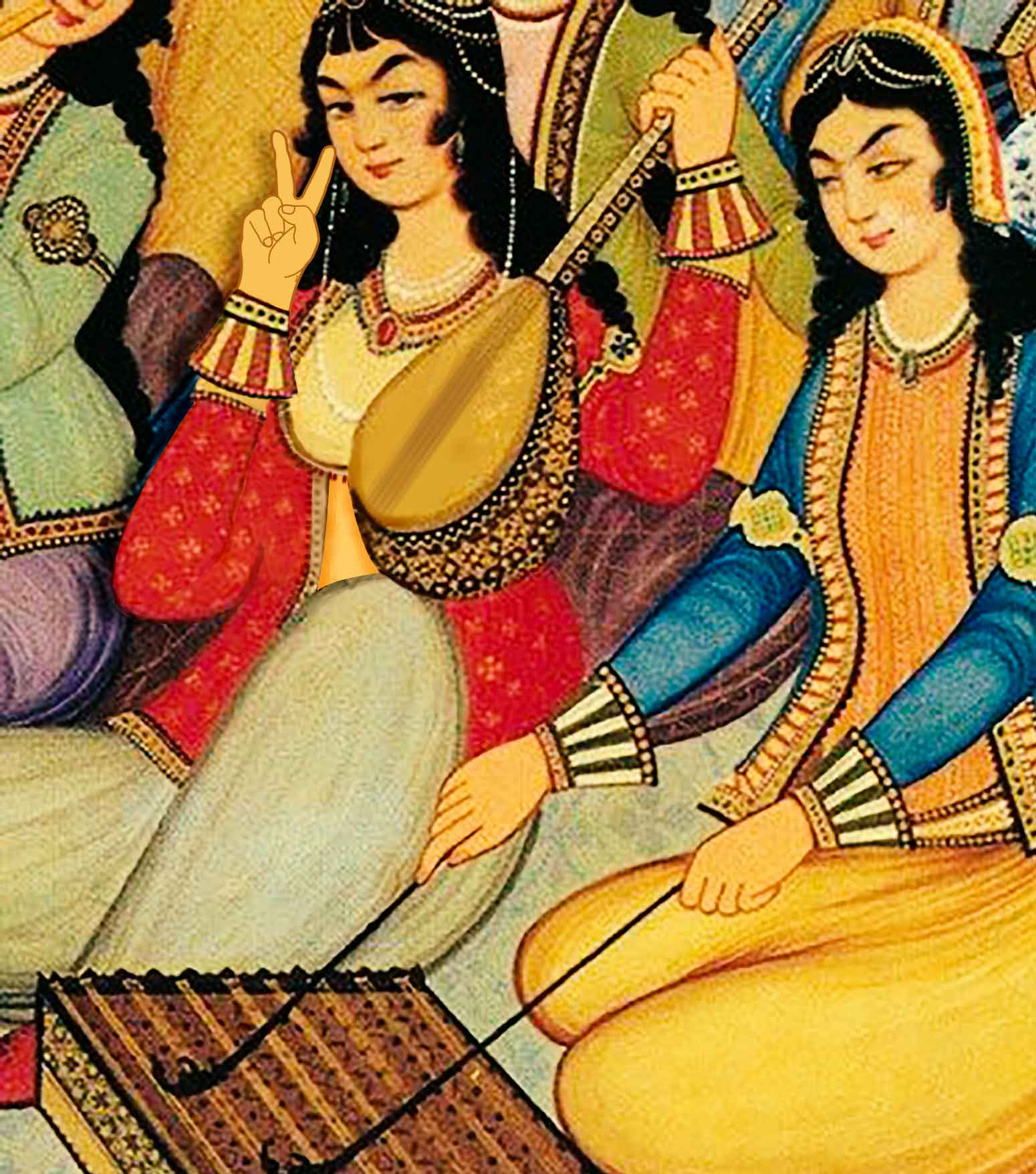 Victory hand collage design graphic graphic design hand illustration life photoshop victory woman