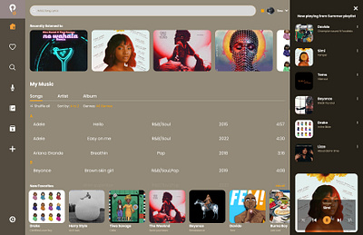 Music Player ui