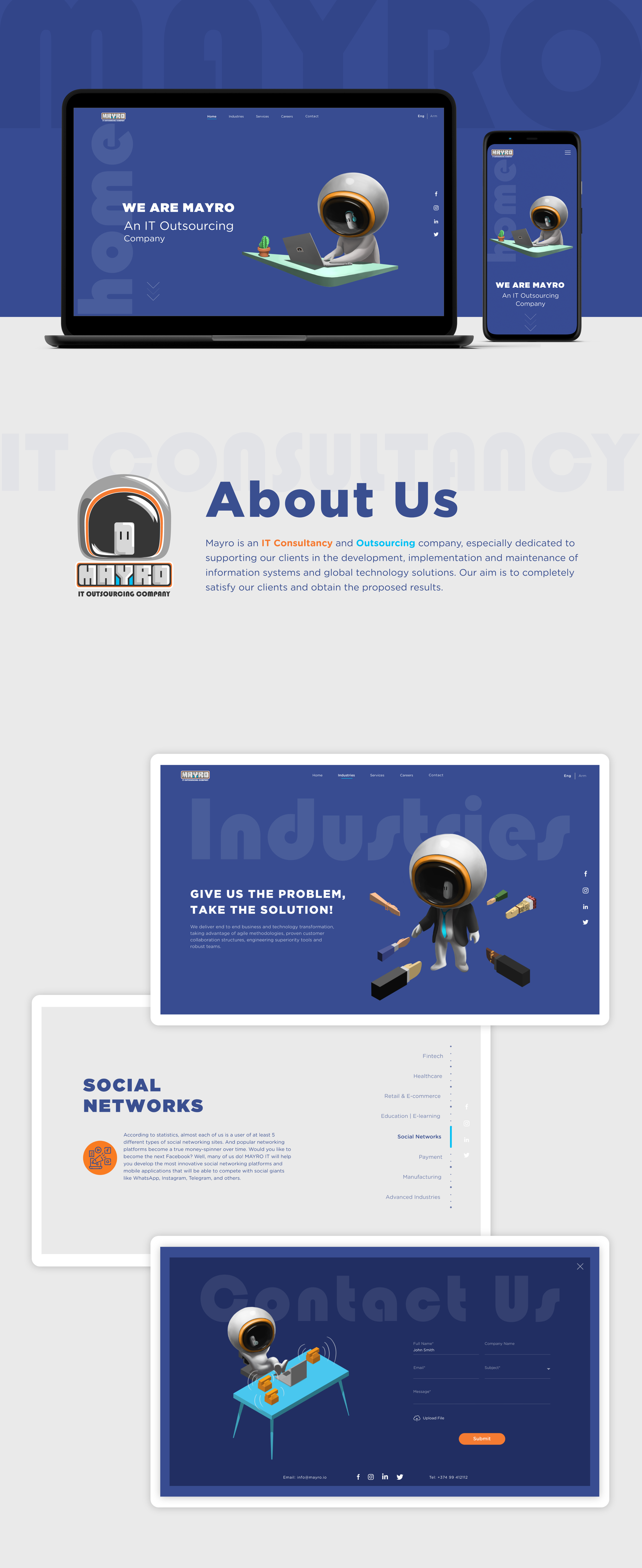 MAYRO IT design graphic design illustration ui ux